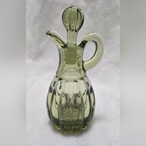 Imperial Gorgeous Green Glass Decanter